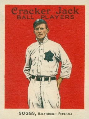 1914 Cracker Jack SUGGS, Baltimore-Federals #113 Baseball Card