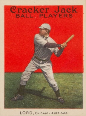 1914 Cracker Jack Harry Lord #48 Baseball Card