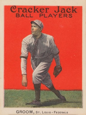 1914 Cracker Jack GROOM, St. Louis-Federals #46 Baseball Card