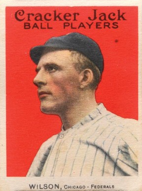 1914 Cracker Jack WILSON, Chicago-Federals #13 Baseball Card