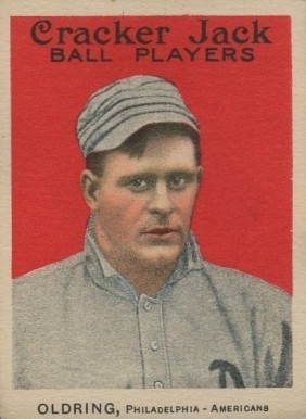 1914 Cracker Jack OLDRING, Philadelphia-Americans #8 Baseball Card