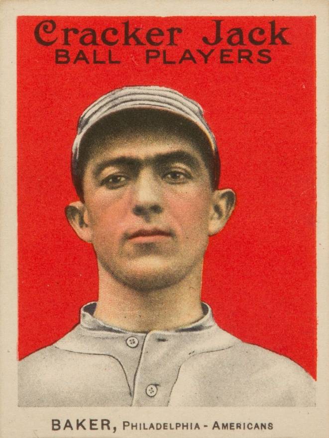 1914 Cracker Jack BAKER, Philadelphia-Americans #2 Baseball Card