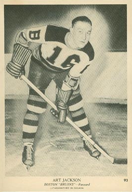 1939 O-Pee-Chee Art Jackson #93 Hockey Card