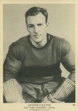 1939 O-Pee-Chee Arthur Coulter #34 Hockey Card