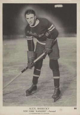 1939 O-Pee-Chee Alex Shibicky #88 Hockey Card