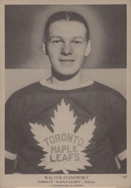 1939 O-Pee-Chee Walter Stanowsky #11 Hockey Card