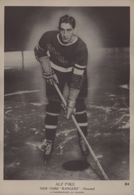 1939 O-Pee-Chee Alf Pike #84 Hockey Card