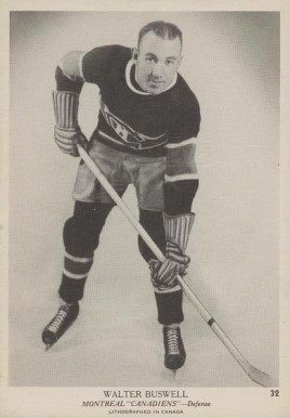 1939 O-Pee-Chee Walter Buswell #32 Hockey Card