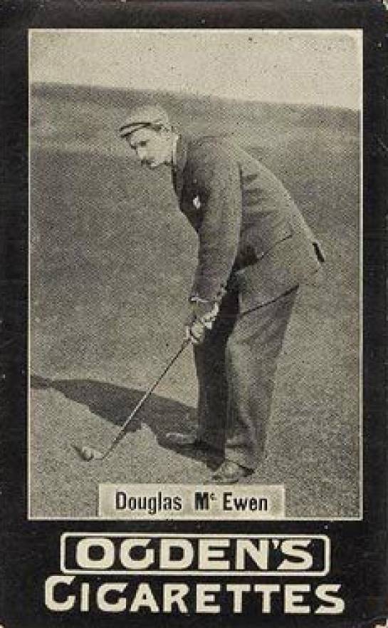1902 Ogden's Ltd. Tabs (Golf) Douglas McEwen # Golf Card