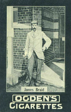 1902 Ogden's Ltd. Tabs (Golf) James Braid # Golf Card