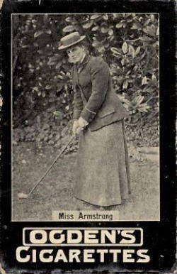 1902 Ogden's Ltd. Tabs (Golf) Miss Armstrong # Golf Card