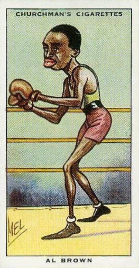 1931 W.A. & A.C. Churchman Sporting Celebrities Al Brown #11 Other Sports Card
