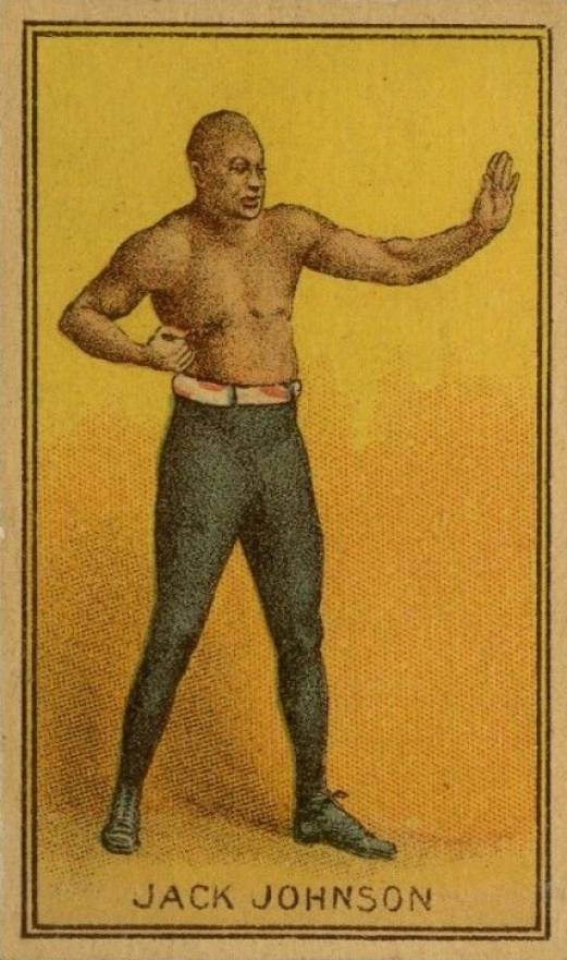 1910 E-UNC Candy Jack Johnson # Other Sports Card