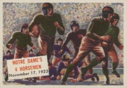 1954 Topps Scoop Four Horsemen #110 Football Card
