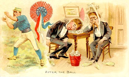 1893 W.Duke Sons & Co. Talk of the Diamond After the Ball # Baseball Card