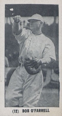 1928 Strip Card Bob O'Farrell #12 Baseball Card