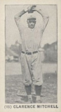 1928 Strip Card Clarence Mitchell #15 Baseball Card