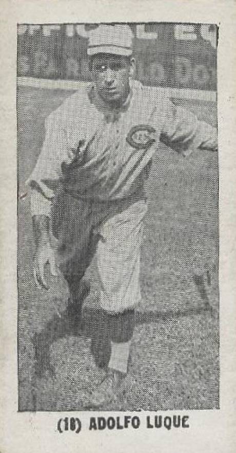 1928 Strip Card Adolfo Luque #18 Baseball Card