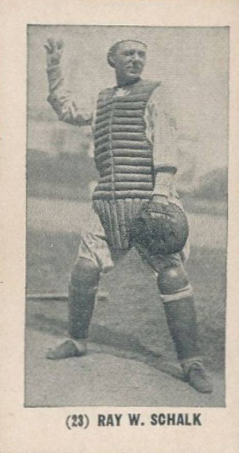1928 Strip Card Ray W. Schalk #23 Baseball Card
