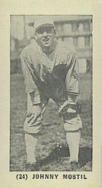 1928 Strip Card Johnny Mostil #24 Baseball Card