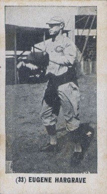 1928 Strip Card Eugene Hargrave #33 Baseball Card