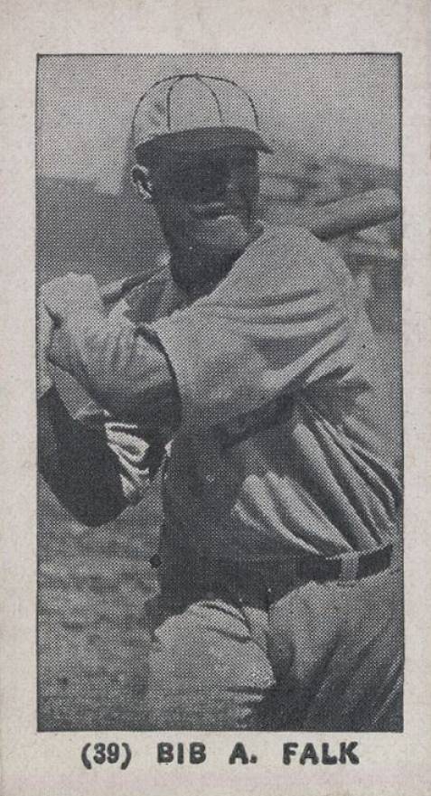 1928 Strip Card Bib A. Falk #39 Baseball Card