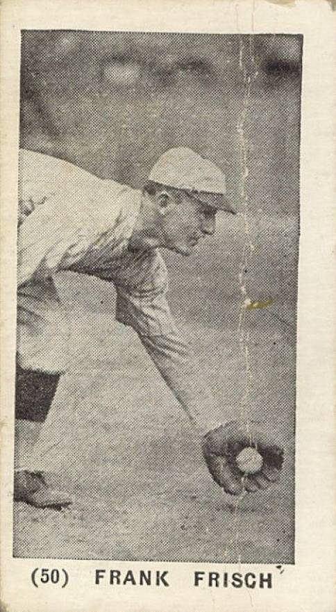 1928 Strip Card Frank Frisch #50 Baseball Card