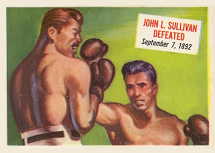1954 Topps Scoop John L. Sullivan Defeated #71 Other Sports Card