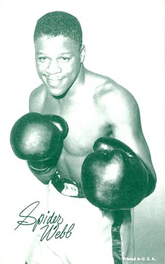 1948 Exhibits Boxing Spider Webb # Other Sports Card