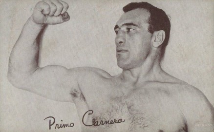 1948 Exhibits Boxing Primo Carnera # Other Sports Card