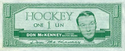 1962 Topps Bucks Don McKenney # Hockey Card