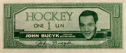 1962 Topps Bucks John Bucyk # Hockey Card