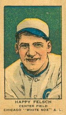 1919 Strip Card Happy Felsch #3 Baseball Card