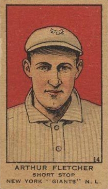 1919 Strip Card Arthur Fletcher #14 Baseball Card