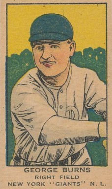1919 Strip Card George Burns #24 Baseball Card