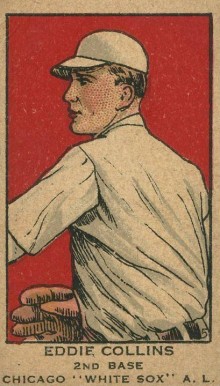 1919 Strip Card Eddie Collins #25 Baseball Card