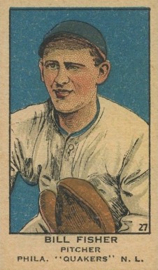 1919 Strip Card Bill Fisher #27 Baseball Card