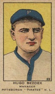 1919 Strip Card Hugo Bezdek #83 Baseball Card