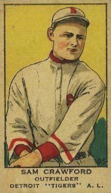 1919 Strip Card Sam Crawford #95 Baseball Card