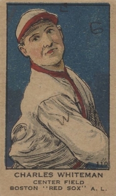 1919 Strip Card Charles Whiteman #119 Baseball Card