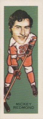 1974 Nabisco Sugar Daddy Mickey Redmond #22 Hockey Card