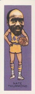 1974 Nabisco Sugar Daddy Nate Thurmond #21 Basketball Card