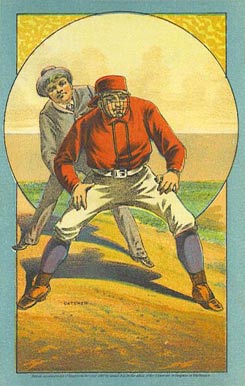 1882 Cosack & Co. Catcher # Baseball Card
