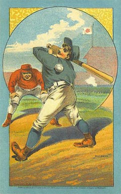 1882 Cosack & Co. Batsman # Baseball Card