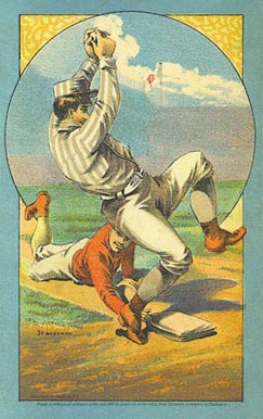 1882 Cosack & Co. 3rd Baseman # Baseball Card