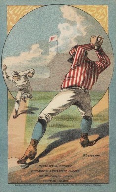 1882 Cosack & Co. 1st Baseman # Baseball Card