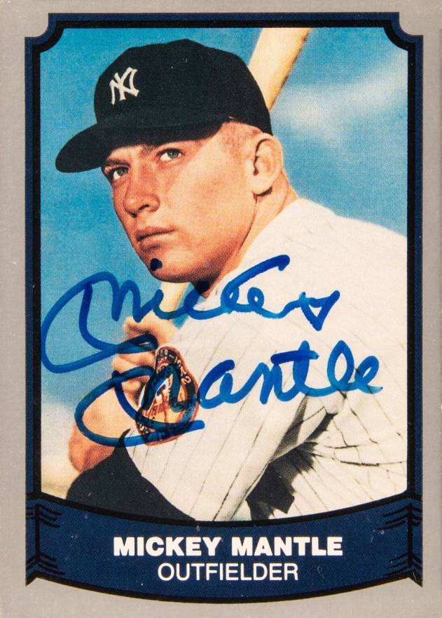 1988 Pacific Legends Mickey Mantle #7 Baseball Card