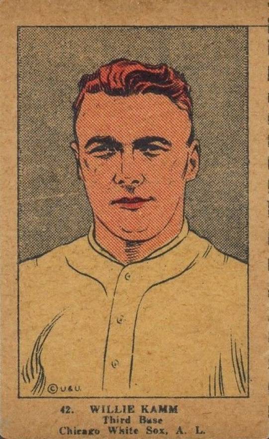 1923 Strip Card Willie Kamm #42 Baseball Card