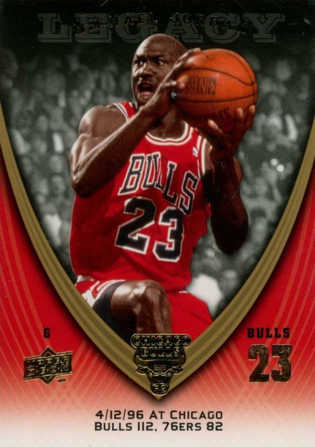 2008 Upper Deck Jordan Legacy  Michael Jordan #761 Basketball Card