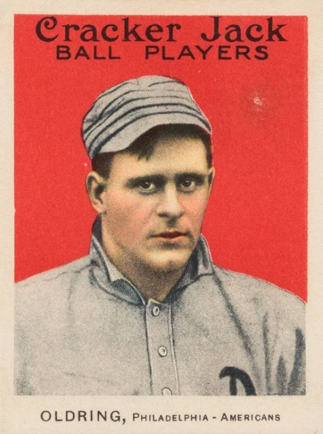 1915 Cracker Jack OLDRING, Philadelphia-Americans #8 Baseball Card